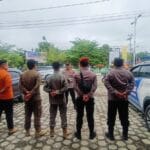 Pastikan Kesiapan Nataru, Personel Gabungan Siaga di Pos Pelayanan Taman Kota Kuala Kurun