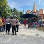 Sambut Desember, Polsek Tewah Hadirkan Rasa Aman Ibadah Natal