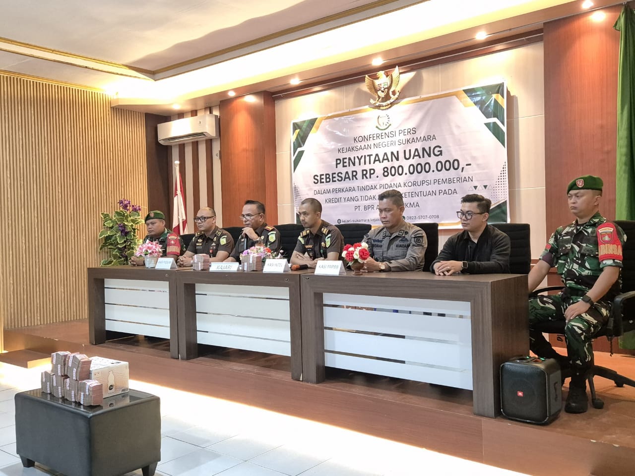 Kasus Korupsi BPR Artha Sukma: Kejari Sukamara Amankan Barang Bukti Rp800 Juta