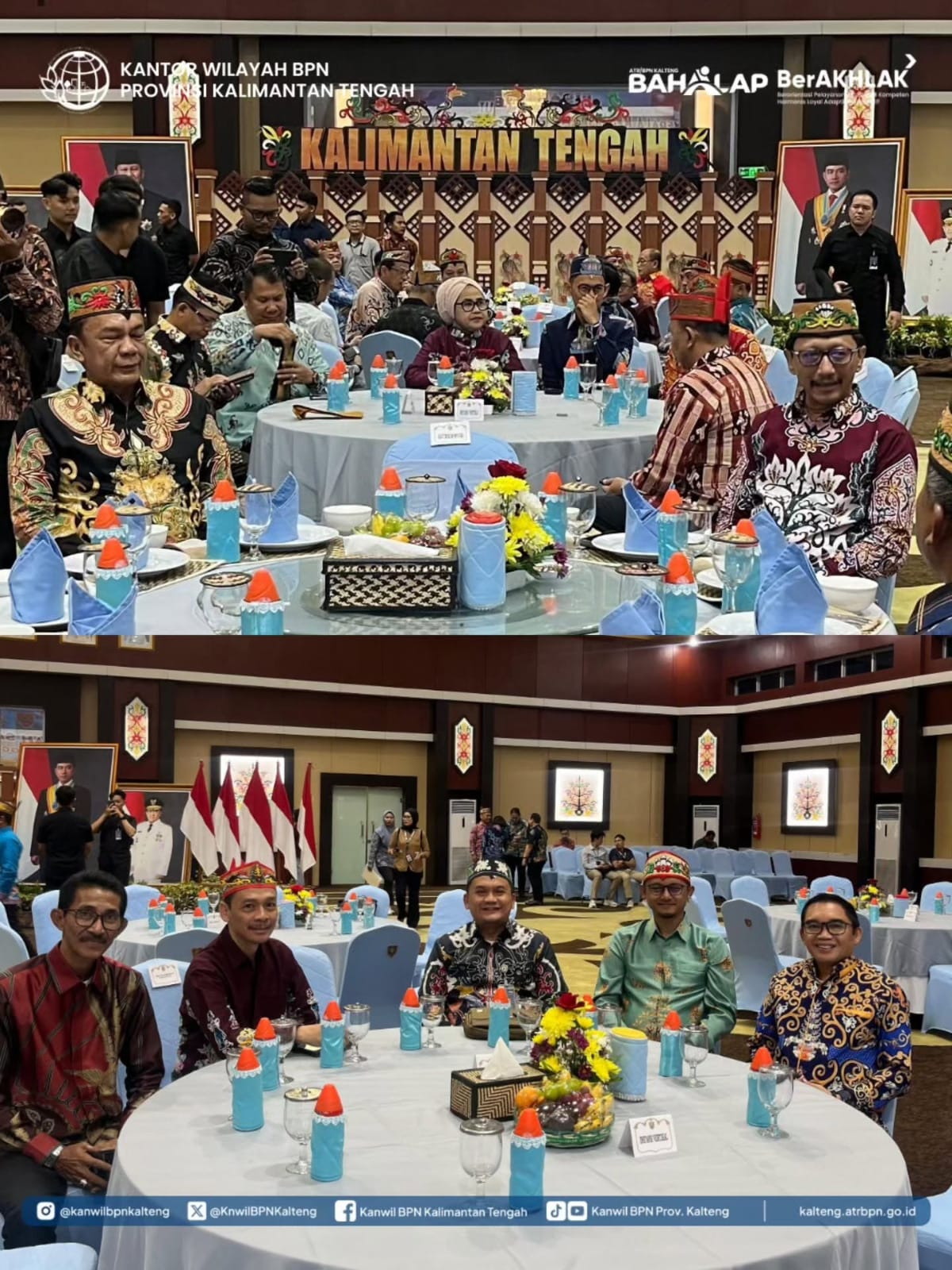 Kakanwil BPN Kalteng Fitriyani Hadiri Pisah Sambut Kajati: Apresiasi Sinergi Antar-Institusi