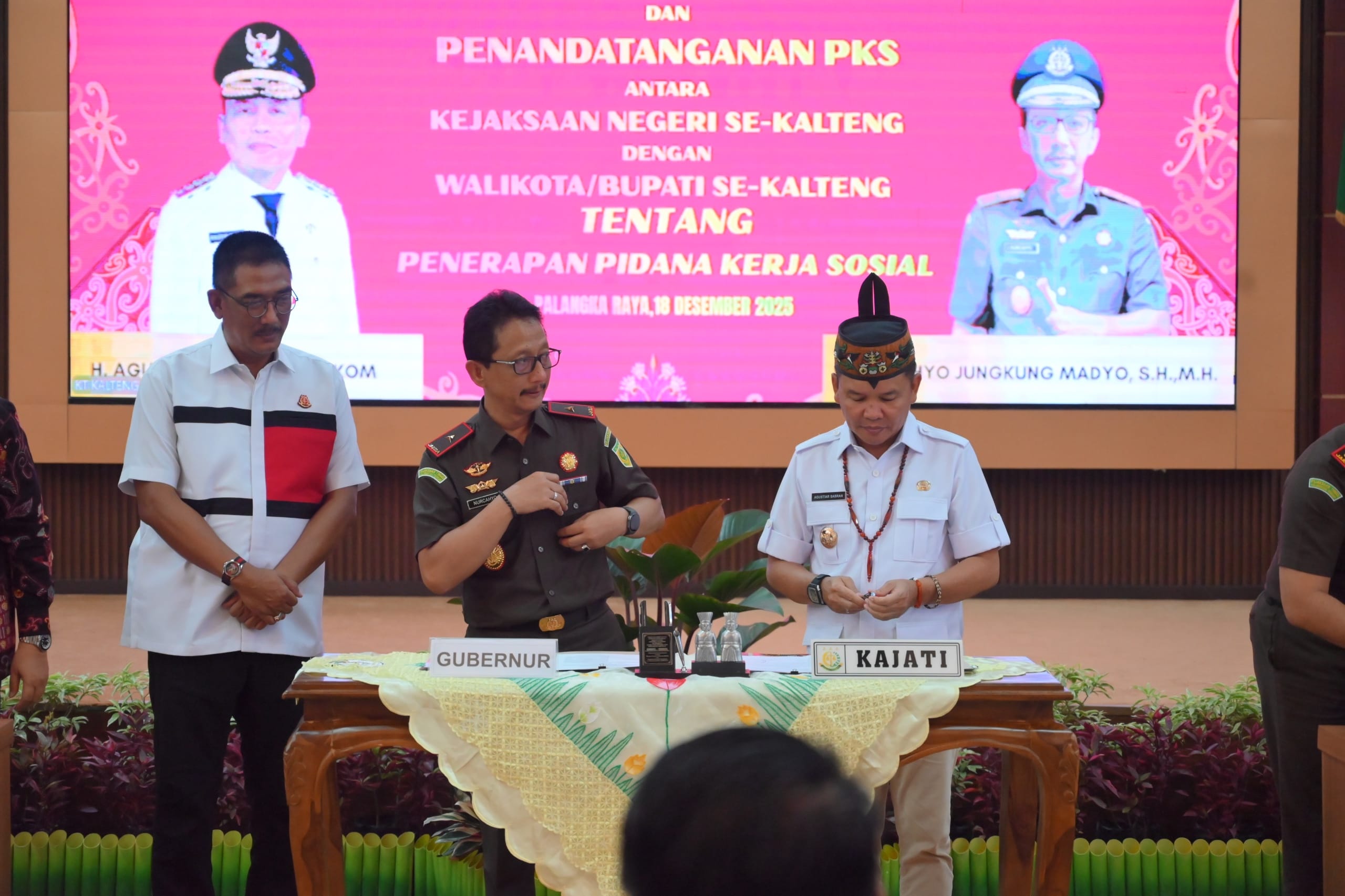 Kejati–Pemprov Kalteng Perkuat Sinergi Pidana Kerja Sosial, Implementasi KUHP Baru Mulai Digulirkan