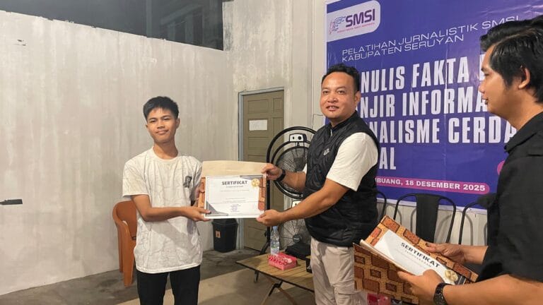 SMSI Seruyan Bekali Masyarakat Literasi Jurnalistik di Era Digital