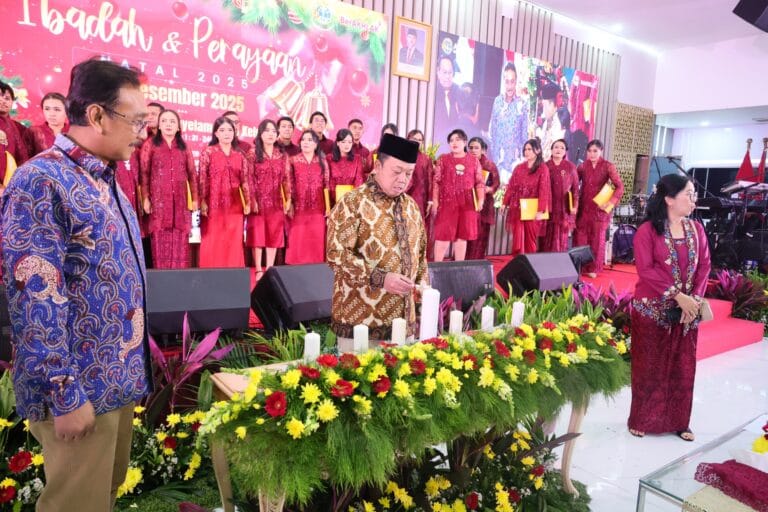 Menteri Nusron Buka Perayaan Natal ATR/BPN, Tekankan Nilai Kemanusiaan dalam Pelayanan Publik