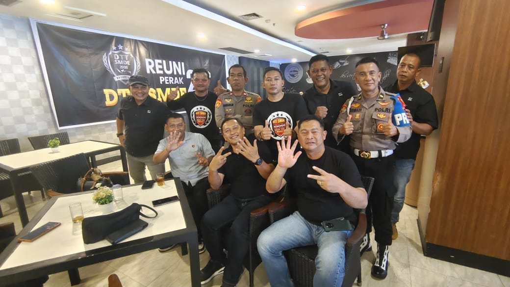 Reuni Perak DTT SMDE Polda Kalteng, 25 Tahun Mengabdi Penuh Makna