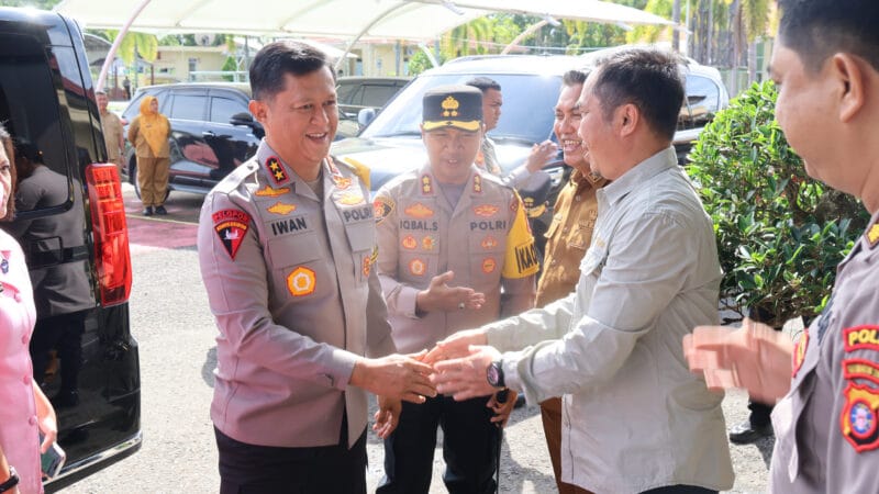 Groundbreaking Dapur SPPG Polres Pulpis, Kapolda Kalteng Dorong Pemerataan Gizi di Wilayah 3T