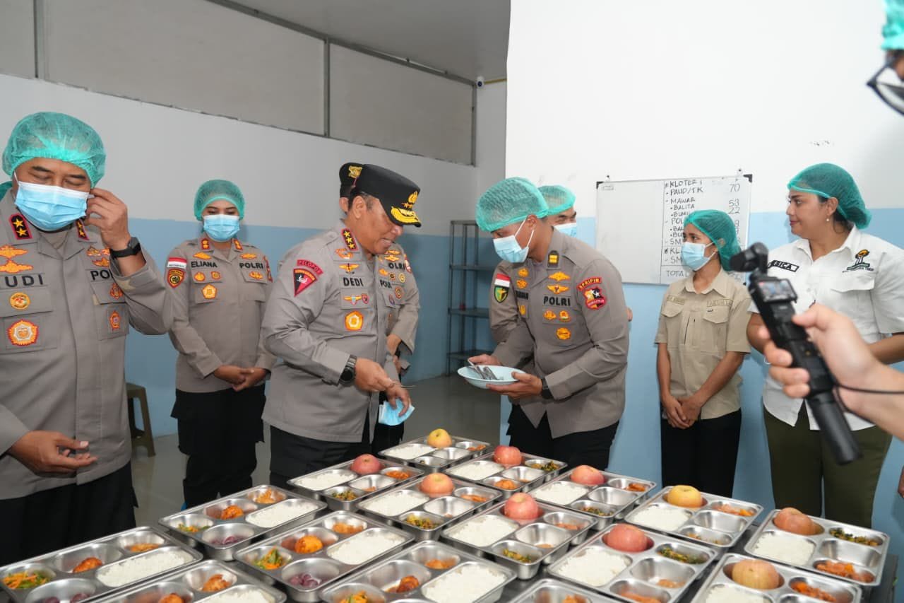 Wakapolri Tinjau SPPG di NTT, Dorong Pemerataan Layanan Gizi Lewat Pembangunan 98 Fasilitas Baru di Wilayah 3T