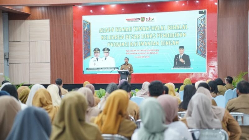 Ramah Tamah Keluarga Besar Disdik Kalteng, Momentum Refleksi Capaian Kinerja Tahun 2025