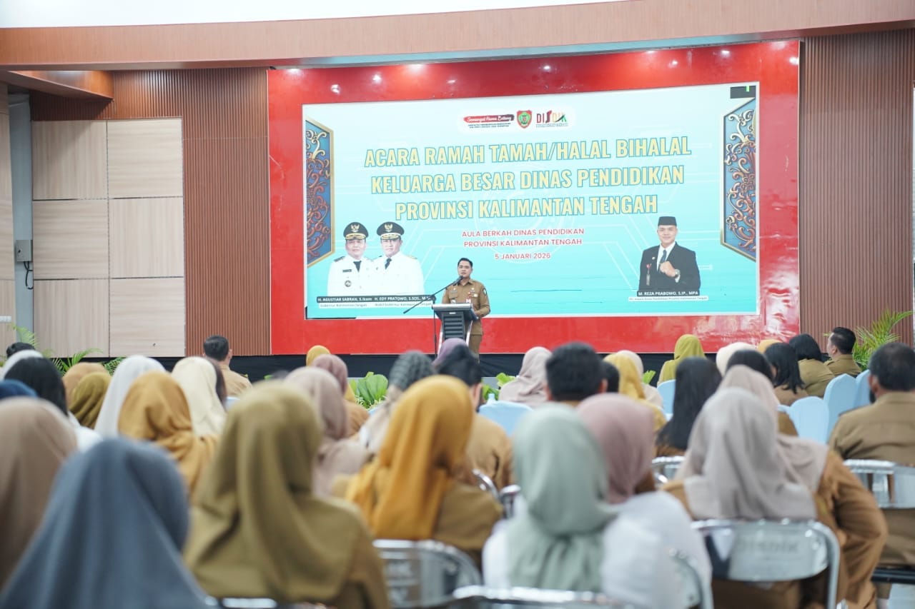 Ramah Tamah Keluarga Besar Disdik Kalteng, Momentum Refleksi Capaian Kinerja Tahun 2025
