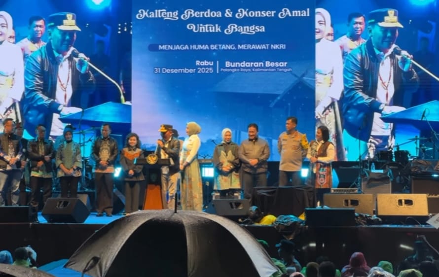 Pemprov Sambut Tahun Baru dengan Kalteng Berdoa dan Konser Amal untuk Bangsa