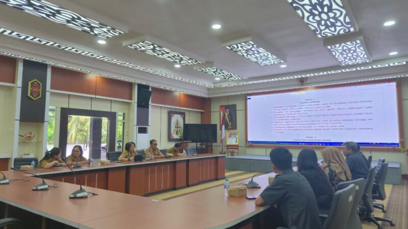 Diskominfosantik Gelar Audiensi Bersama Bawaslu Kalteng Bahas Rencana Penandatanganan MoU Penguatan Pengawasan Pemilu