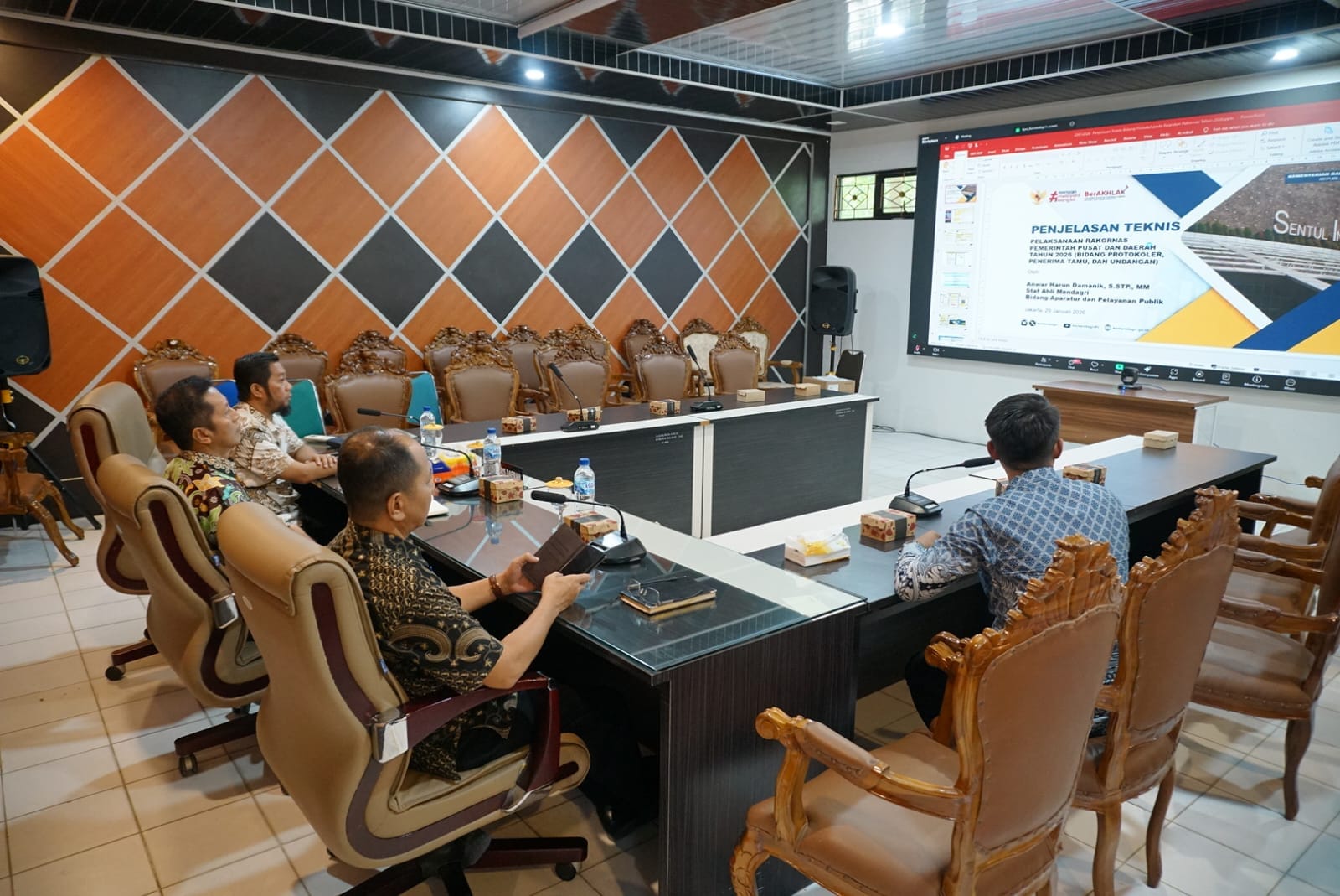 Dukung Pelaksanaan Rakornas 2026, Pemkab Barut Siap Bersinergi dengan Pemerintah Pusat