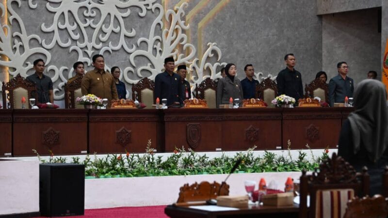 Wagub Edy Pratowo Hadiri Rapur DPRD Kalteng, Tutup Sidang 2025 dan Buka Masa Sidang 2026