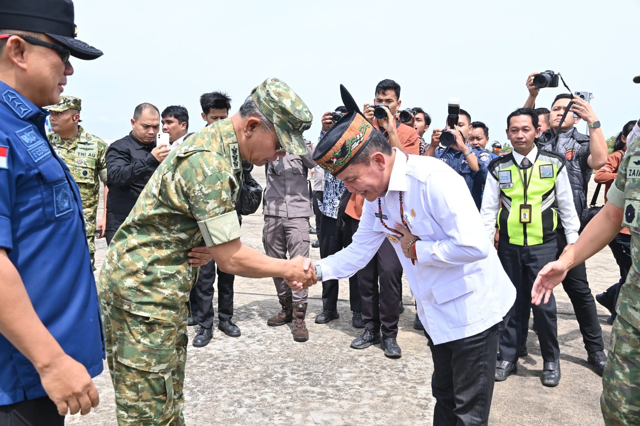 Gubernur Agustiar Sabran Sambut Kunjungan Kerja Satgas PKH di Provinsi Kalteng