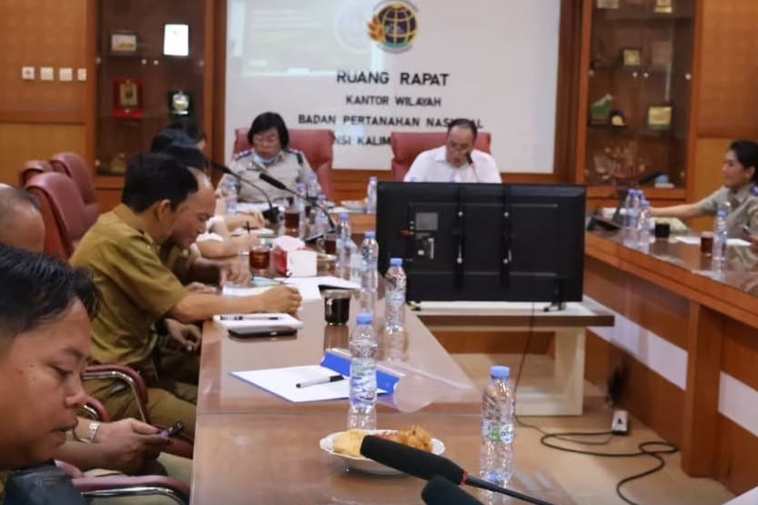 BPN Kalteng Dorong Akurasi Data Lokasi Indikatif Pengadaan Tanah Tahun 2026