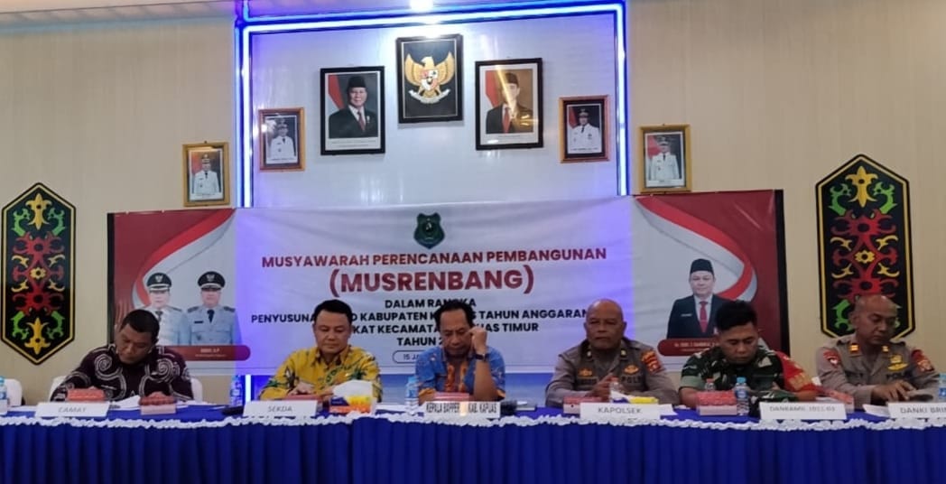 Musrenbang Kapuas Timur Digelar, Legislator Tak Hadir