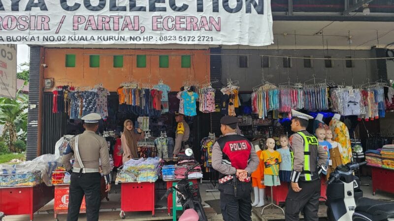 Piket Pamapta Polres Gunung Mas Patroli Intensif di Sejumlah Titik Vital