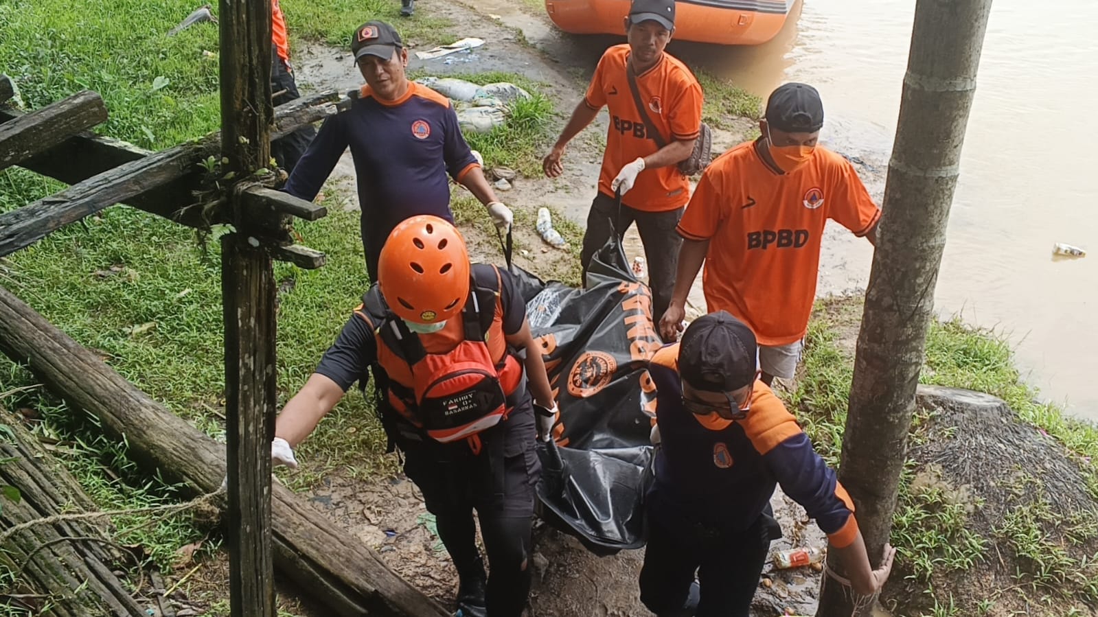 Jasad Johan Sandi Novaldi Ditemukan Tersangkut Lanting Warga