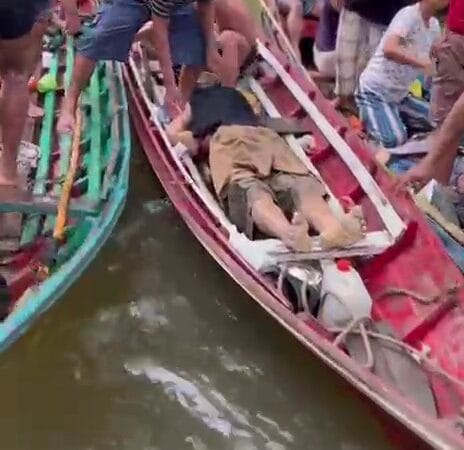 Perahu Tertimpa Pohon Tumbang, Satu Korban Tewas Tenggelam