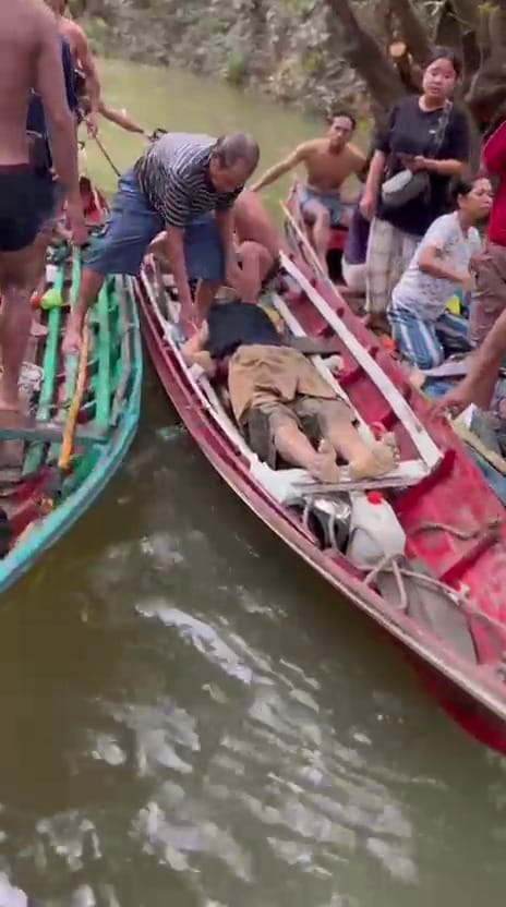 Perahu Tertimpa Pohon Tumbang, Satu Korban Tewas Tenggelam