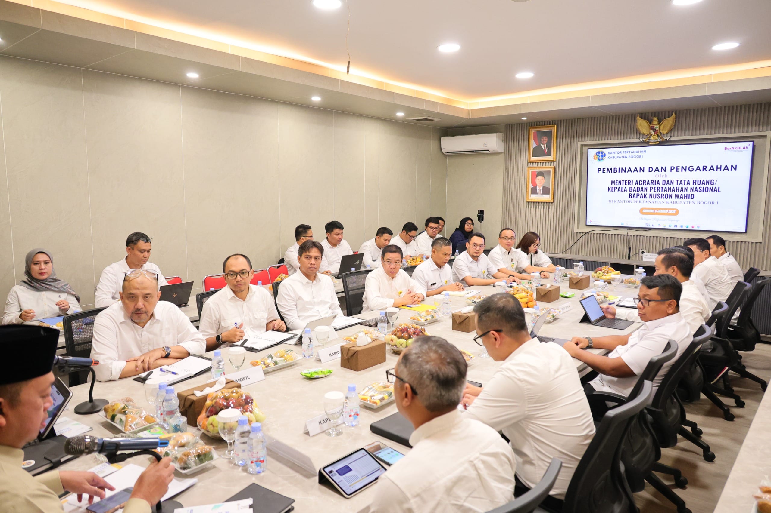 Menteri Nusron Dorong Pelayanan Pertanahan Berbasis Kepastian Waktu