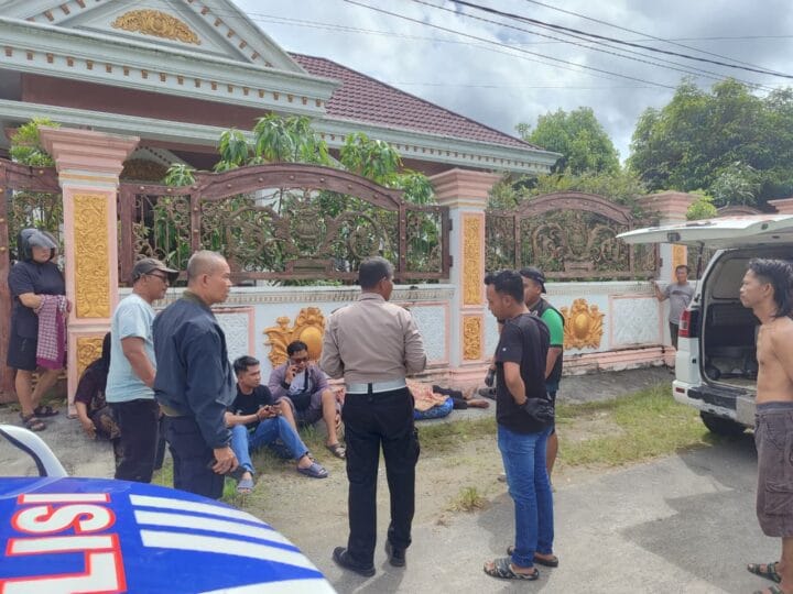 Pria 63 Tahun Meninggal Mendadak di Jalan Putri Karindang Palangka Raya