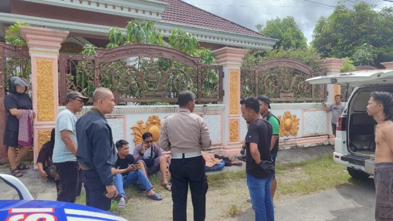 Pria 63 Tahun Meninggal Mendadak di Jalan Putri Karindang Palangka Raya