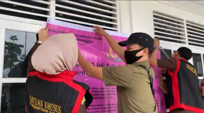 Kejati Kalteng Geledah Kantor KPU Kotim, Dugaan Penyimpangan Dana Hibah Pilkada Menguat