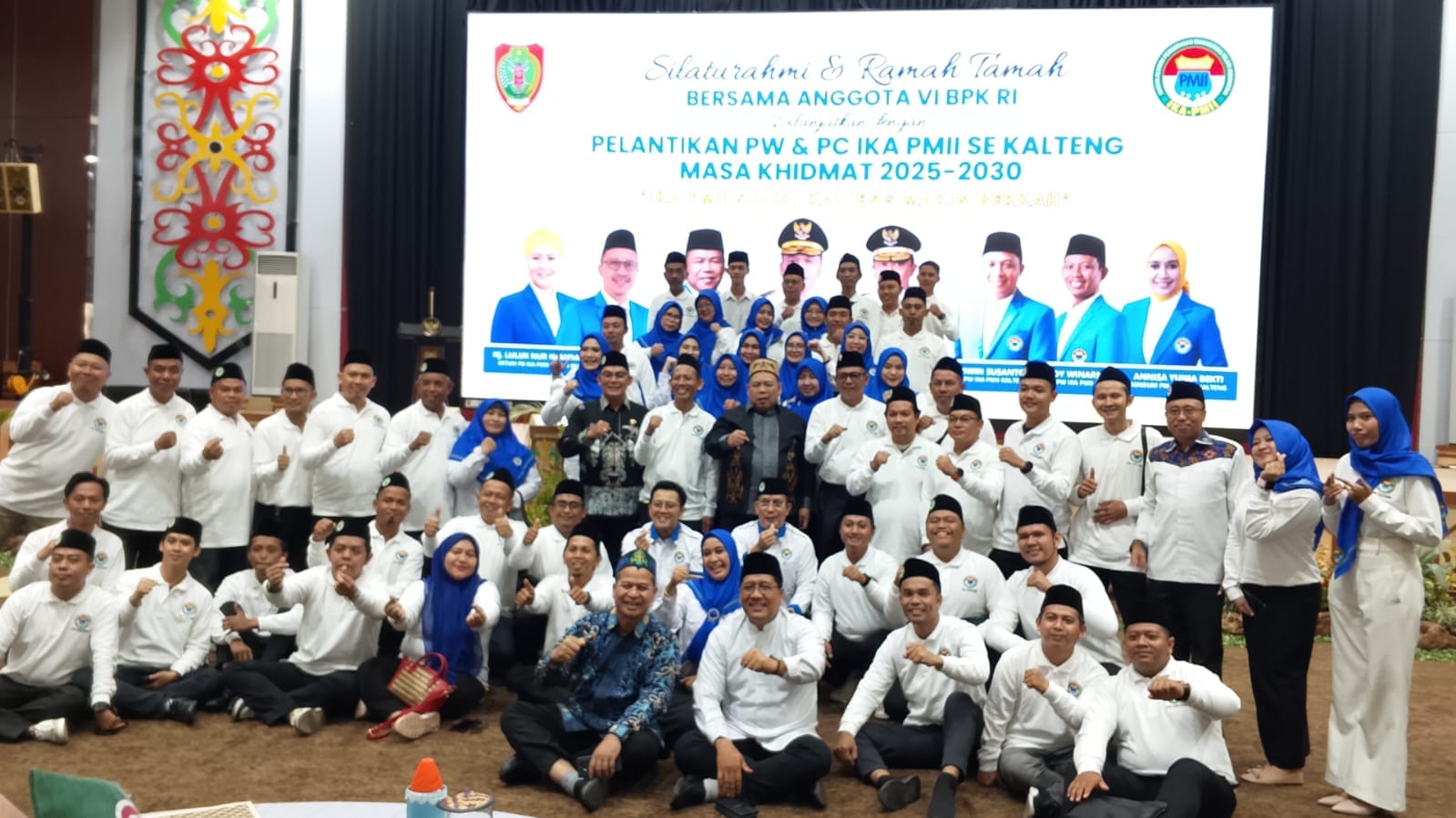 PW dan PC IKA PMII Kalteng Resmi Dilantik, Pemerintah Murung Raya Siap Bersinergi.