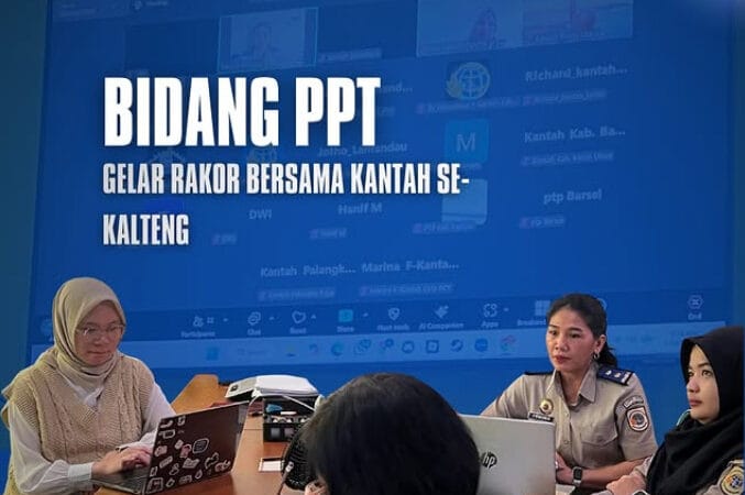 Kanwil BPN Kalteng Matangkan Program 2026, Bahas Pembaruan Peta ZNT