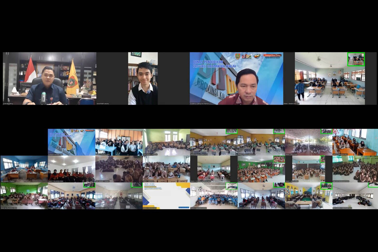 Gelar Webinar Persiapan UTBK 2026, Plt. Kadisdik Ajak Siswa Fokus Belajar dan Kejar Cita-Cita