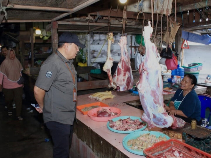 Menjelang Ramadhan, Satgas Pangan dan TPID Kalteng Lakukan Sidak Pasar