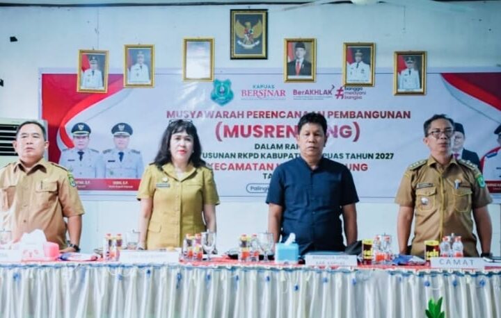Pemkab Kapuas Gelar Musrenbang RKPD 2027 Tingkat Kecamatan Kapuas Murung