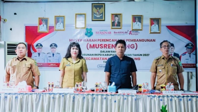 Pemkab Kapuas Gelar Musrenbang RKPD 2027 Tingkat Kecamatan Kapuas Murung
