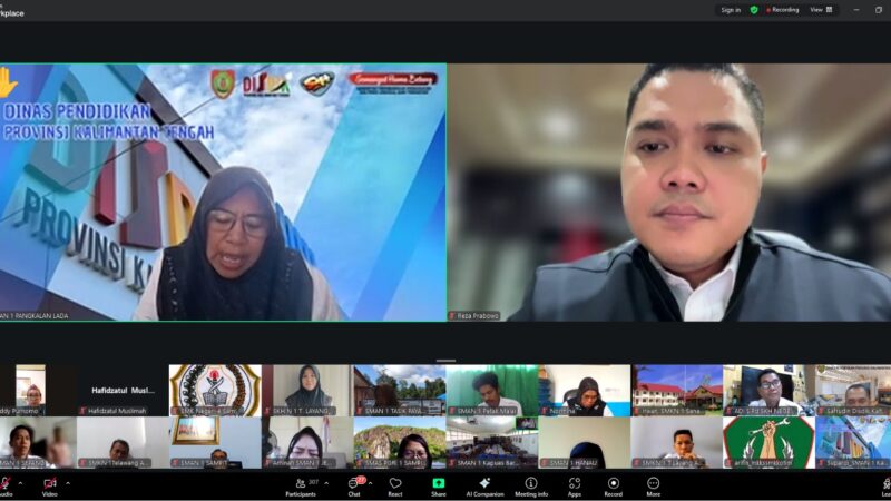 Anggaran Rp1,3 Triliun, Plt. Kadisdik : Membangun Masa Depan SDM Kalteng