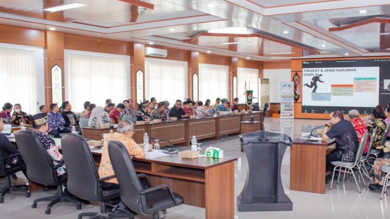 Dinas ESDM Kalteng Perkuat Sinergi Internal Dukung Program Prioritas Gubernur