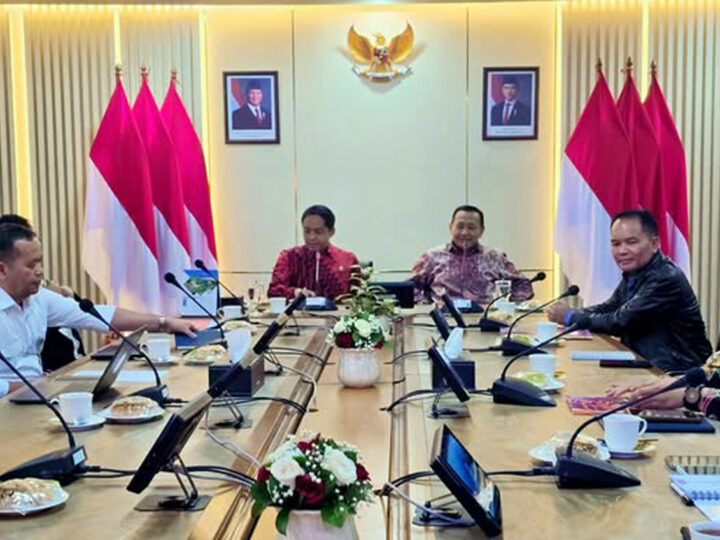 Gubernur Kalteng Gelar Pertemuan dengan Menteri Kehutanan RI Bahas Penanganan Karhutla dan Ketahanan Pangan