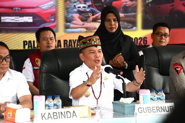 Press Release Pengungkapan Tindak Pidana Narkotika, Gubernur Apresiasi Capaian Jajaran Polda Kalteng