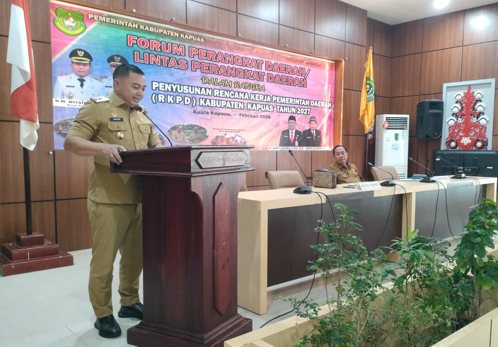 Wabup Dodo Tekankan Sinkronisasi Program pada Forum Perangkat Daerah RKPD Kapuas 2027