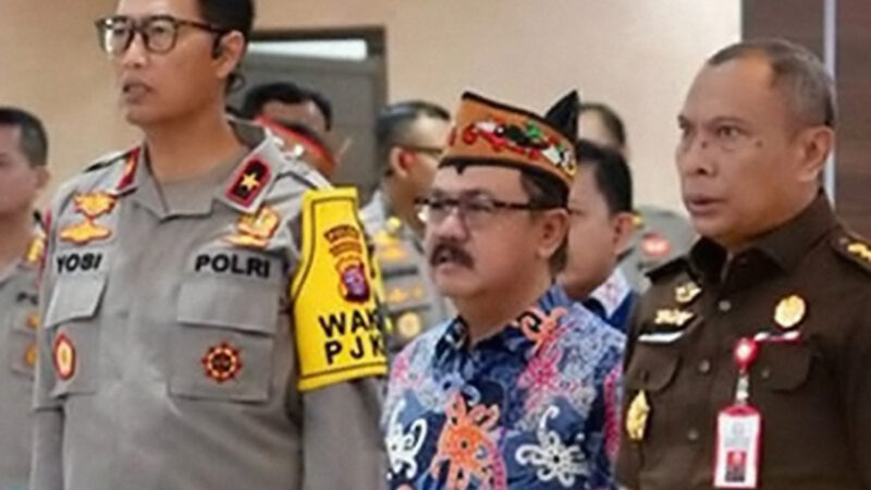 Ikuti Peresmian 1.179 SPPG dan Gudang Pangan Polri, Pemprov Kalteng Siap Dukung Sinergi Lintas Sektor
