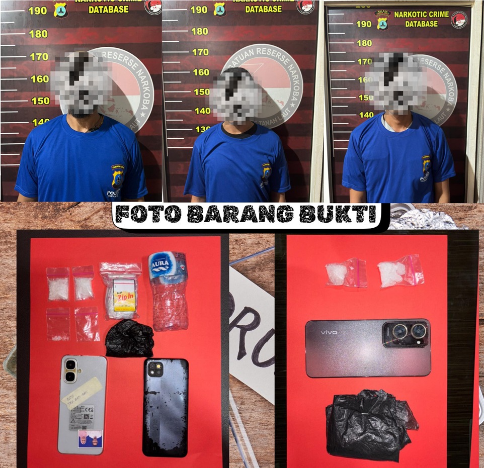Satresnarkoba Polres Tala Bongkar Jaringan Pengedar, Sita Hampir 20 Gram Sabu