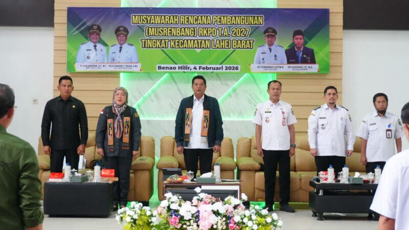 Musrenbang Lahei Barat, Pemkab Barut Komitmen Tingkatkan Kesejahteraan Masyarakat