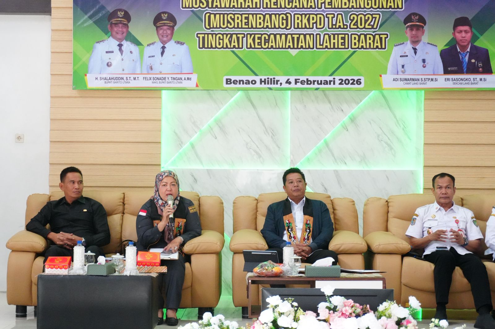 Hadiri Musrenbang Lahei Barat, Waket II DPRD Tekankan Pentingnya Sinergi Aspirasi Masyarakat