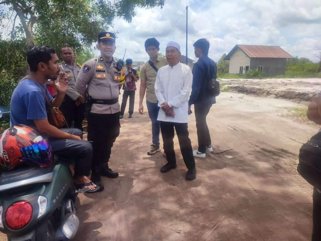 Cegah Bentrok Warga, Polresta Palangka Raya Tangani Sengketa Lahan di Jalan Brokoli Secara Humanis