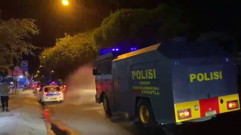 Cegah Aksi Kebutan Malam Hari, Satlantas Polresta Palangka Raya Gelar Patroli Gabungan