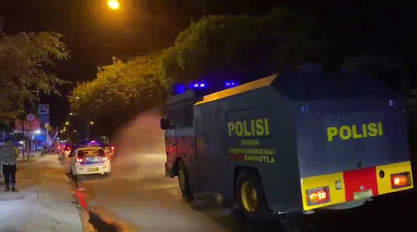 Cegah Aksi Kebutan Malam Hari, Satlantas Polresta Palangka Raya Gelar Patroli Gabungan