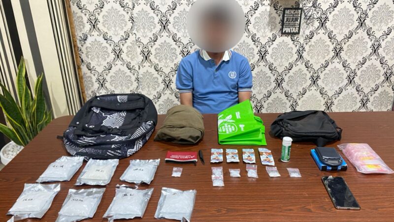 Berkat Informasi Warga, Polisi Gagalkan Peredaran Sabu 101 Gram di Katingan