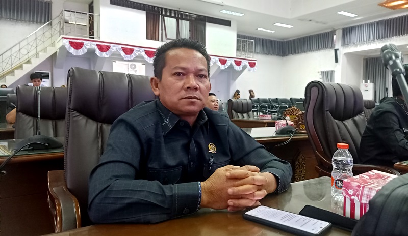 Legislator Barut Apresiasi Penyaluran Bantuan Sosial Pemkab di Desa Benangin