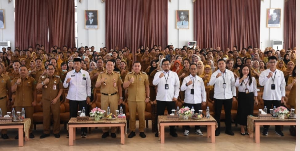 Pemkab Kapuas dan PT Taspen Palangka Raya Teken Kesepakatan Bersama, Perkuat Perlindungan PPPK