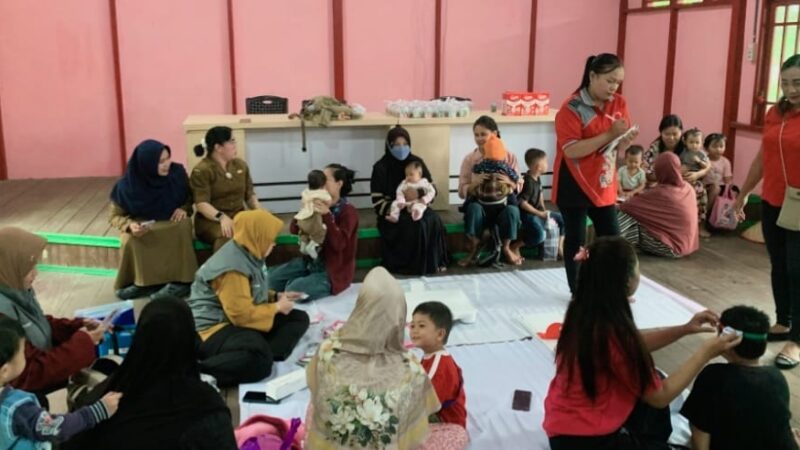 Kelurahan Dahirang Kembali Mengikuti Kegiatan Posyandu Balita dan Lansia