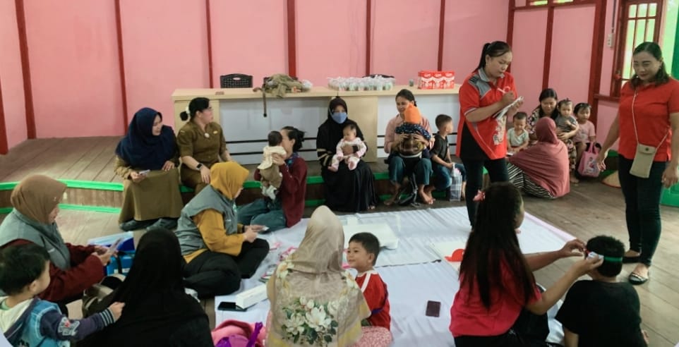 Kelurahan Dahirang Kembali Mengikuti Kegiatan Posyandu Balita dan Lansia